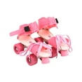 thumbnail image 2 of GARENDE Adjustable Roller Skates for Kids Four Wheels for Children Ages 3-6 Beginner Pink, 2 of 9