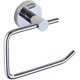 thumbnail image 1 of Bathroom Wall Mounted Toilet Roll Holder Silk Chrome Finish, Stainless Steel, Silver, Circle Base Ormromra ZYY-0835, 1 of 1