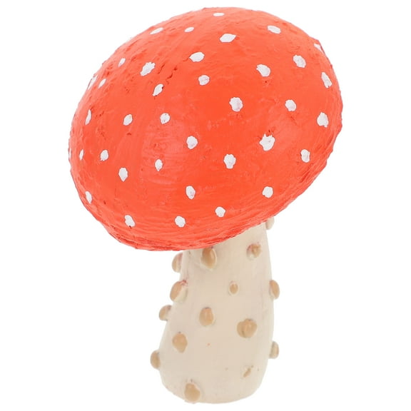 OUNONA  Large Mushroom Decoration Miniature Mushrooms Statue