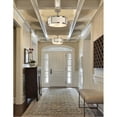 thumbnail image 2 of Justice Design Group Pna-9541-Wave Porcelina 18" Wide Tribeca 3 Light Drum Pendant -, 2 of 2