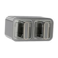 thumbnail image 1 of Frascos de condimentos perfecl montados en la pared 2 Rejilla gris, 1 of 7