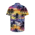 thumbnail image 6 of Afuyipoi Mens Hawaiian Shirt, Short Sleeve Button Down Shirts Tropical Floral Summer Beach Shirts Multicolor Size L, 6 of 6