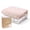 Pink,Sage,White, variant on The Peanutshell Organic Cotton Baby Crib Sheets for Boys and Girls, Woodland Botanical, 2 Pack