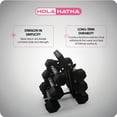 thumbnail image 3 of HolaHatha Hexagonal Dumbbell Free Hand Weight Set, 5, 8, & 10 Lbs, Black, 3 of 8