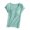 Mint Green, variant on Women's Scoop Neck Cap Sleeve T-Shirt Lightweight Built-In Bra for Yoga & Sports Pink