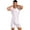 White, variant on YIZYIF Mens Glossy Front Zipper Bodysuit Jumpsuit Spandex One-Piece Dance Unitard Biketard Light Purple M