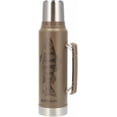 thumbnail image 2 of Stanley Classic Legendary Bottle 1L Vacuum Insulated Stainless Steel Thermos with Peter Perch Fish Print, Tan, 2 of 5