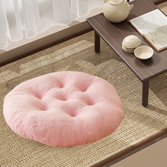 koolsoo Hanging Chair Cushion Thick Garden Pod Chair Mat for Office Living Room Home pink