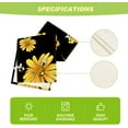 thumbnail image 3 of Bee Sunflower Table Runner Table Runner, Spring Summer Seasonal Kitchen Dining Table Decoration for Indoor Outdoor Home Party Decor 13 x 72 Inch, 3 of 3