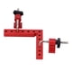 thumbnail image 5 of Estrela 2 juegos 90° posicionamiento cuadrado ángulo recto accesorio carpintería empalme abrazadera accesorios 140mm, 5 of 8