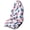 Patriotic American Flag & Star Pattern, variant on XYZCANDO Watercolor Sea Turtle Car Seat Towel Cover - Waterproof Sweatproof Protector - Universal Fit for Cars, SUVs, Trucks - Moisture-Wicking Beach Style Accessory