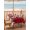 Red Green, variant on Outdoor Tablecloth with Umbrella Hole and Zipper, Red Plaid Christmas Rectangle Table Cloth 54x80 Inch Waterproof Tablecloth, Snowflake Snowman Xmas Tree Rustic Checkered Picnic Table Cover for Patio
