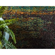 Unique Loom Lilly Jardin Rug, Multi (5' 0 x 8' 0)