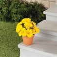 thumbnail image 2 of Artificial Zinnia Bush by OakRidge, 2 of 4