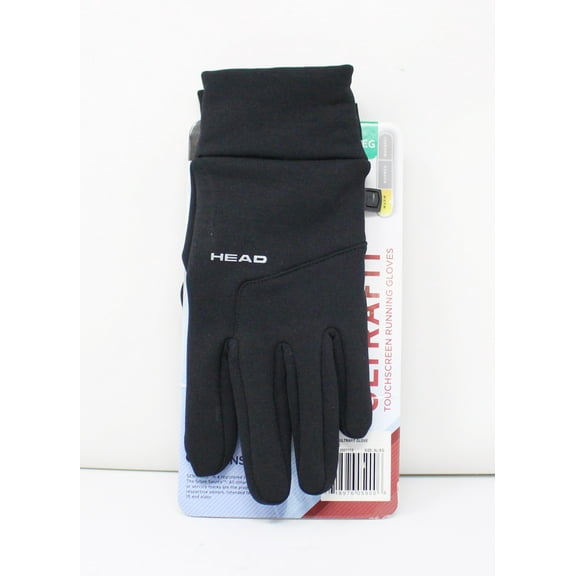 Head Ultrafit Touchscreen Running Gloves Black X Large