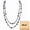 Pirate Black, variant on Long Statement Necklaces for Women Trendy, Boho Costume Jewelry Layered Crystal Beaded Collar Necklaces for Women (NK-10084-Pirate Black)