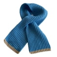 thumbnail image 1 of Bufanda tejida para niños Bufandas cálidas suaves para niños pequeños de color sólido a la moda MFZFUKR CPB-US-XD1309-4, 1 of 5