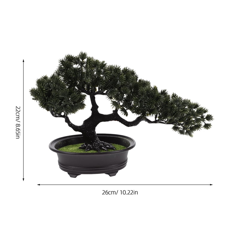 Artificial Bonsai Tree Large Realistic Fake Faux Greenery Office -  Walmart.com