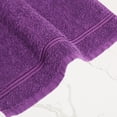 thumbnail image 4 of Living Fashions Washcloths 12 Pack – Size 12” x 12” – Soft & Absorbent Wash clothes (Purple), 4 of 15