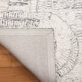 thumbnail image 7 of SAFAVIEH Glamour Linnette Abstract Area Rug, Grey/Ivory, 6' x 6' Round, 7 of 7