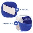 thumbnail image 3 of SHOWERORO Portavasos Reutilizable En Lona Azul Para Para Transporte Diario, 3 of 6