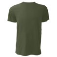 thumbnail image 2 of Canvas - Camiseta Básica de manga corta Unisex - Casual o Deporte/Gym Hombre/Mujer (Oliva Jaspeado), 2 of 2
