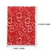 thumbnail image 3 of KAKOWELY 500 unidades de papel de embalaje creativo para azúcar, elegante papel de regalo para turrón, para fiestas de San Valentín (patrón 008), 3 of 4