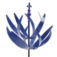 thumbnail image 4 of Sculpture de Vent, Décoration de Rotateur de Moulin à Vent Bleu pour Patios, 4 of 8