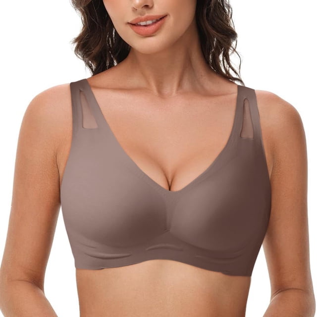 Product Category Bra - Women's Comfortable And Transparent Strapless Cordless Backless With Convertible Shoulder Straps For Everyday Wear And