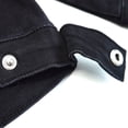 thumbnail image 6 of KIDSCOOL SPACE Baby Denim Jacket,Little Toddler Kids Simple Design Stretch Jean Coat,Black,2-3 Years, 6 of 6
