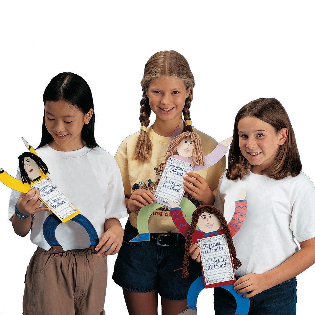 EduCraft® Scholastic All About Me Dolls Craft Kit (Pack of 24)