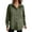 Army Green, variant on CAICJ98 Long Shacket Jacket Women Fall 2023 Women's Long Sleeve V Neck Open Front Cardigan Button Soft Ribbed Knitted Cardigan Sweater Brown,XL