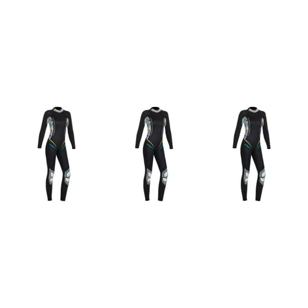 Eigraketly Traje de neopreno femenino para surf y esnórquel: cálido y resistente al sol con materiales optimizados para reducir la convección Type1 NO1