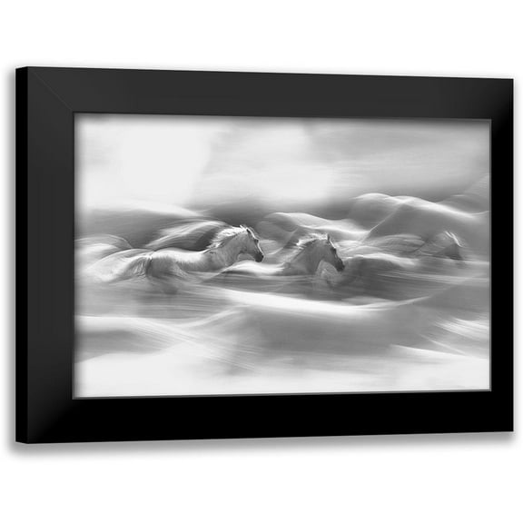 Malovrh, Milan 14x11 Black Modern Framed Museum Art Print Titled - Morning Dream