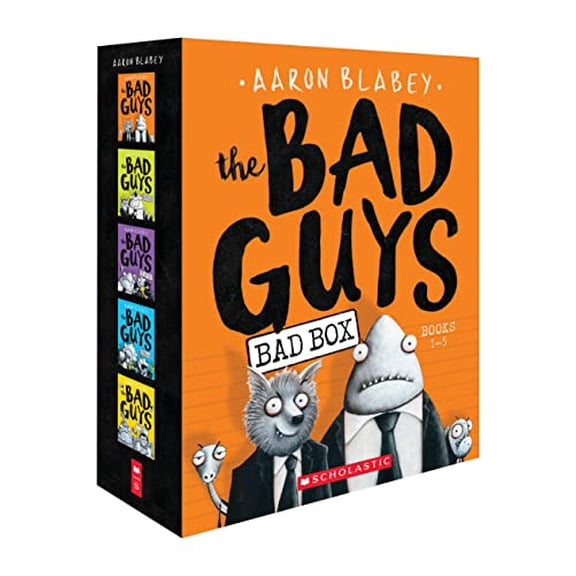 Pre-Owned The Bad Guys Box Set: Books 1-5 by Aaron Blabey (Paperback)