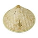 thumbnail image 3 of Sombrero trenzado de bambú, sombrero cónico, decoración de pared, pinza ancha, para niñas y niños. estilo A, 3 of 8