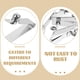 thumbnail image 5 of 10 Uds. Clips para poste, botones pulsadores, Clips a presión de resorte, Accesorios de reparación de paraguas, 5 of 6
