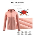 thumbnail image 3 of Winter Warm Windproof Zip Up Jackets for Womens Soft Outdoor Single Layer Diving Jacket Windproof And Fleece Jacket Jacket, 3 of 8
