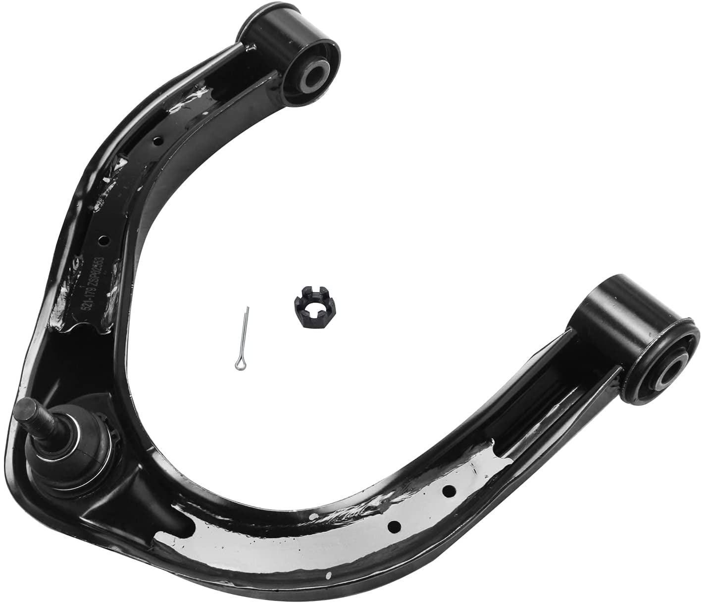 Detroit Axle - Front Upper Control Arm w/Ball Joint Replacement for Nissan Pathfinder Armada Titan Infiniti QX56 QX80 Fits select: 2004-2008 NISSAN TITAN XE/SE/LE, 2017 NISSAN ARMADA PLATINUM