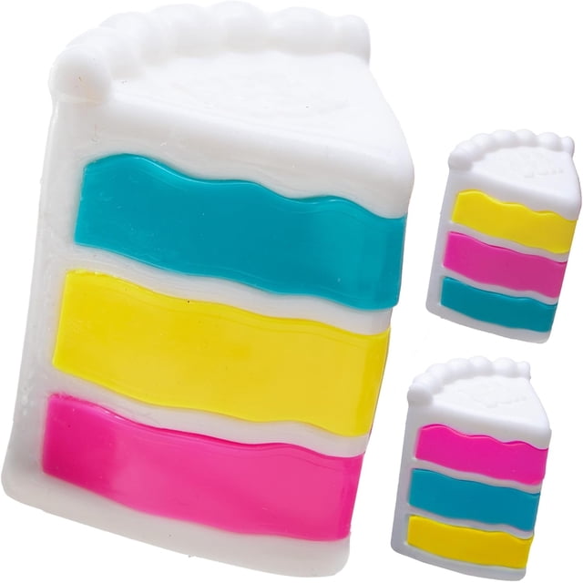 Schylling Needoh Peace O Cake - Sensory Squeeze Toy - Colors May Vary