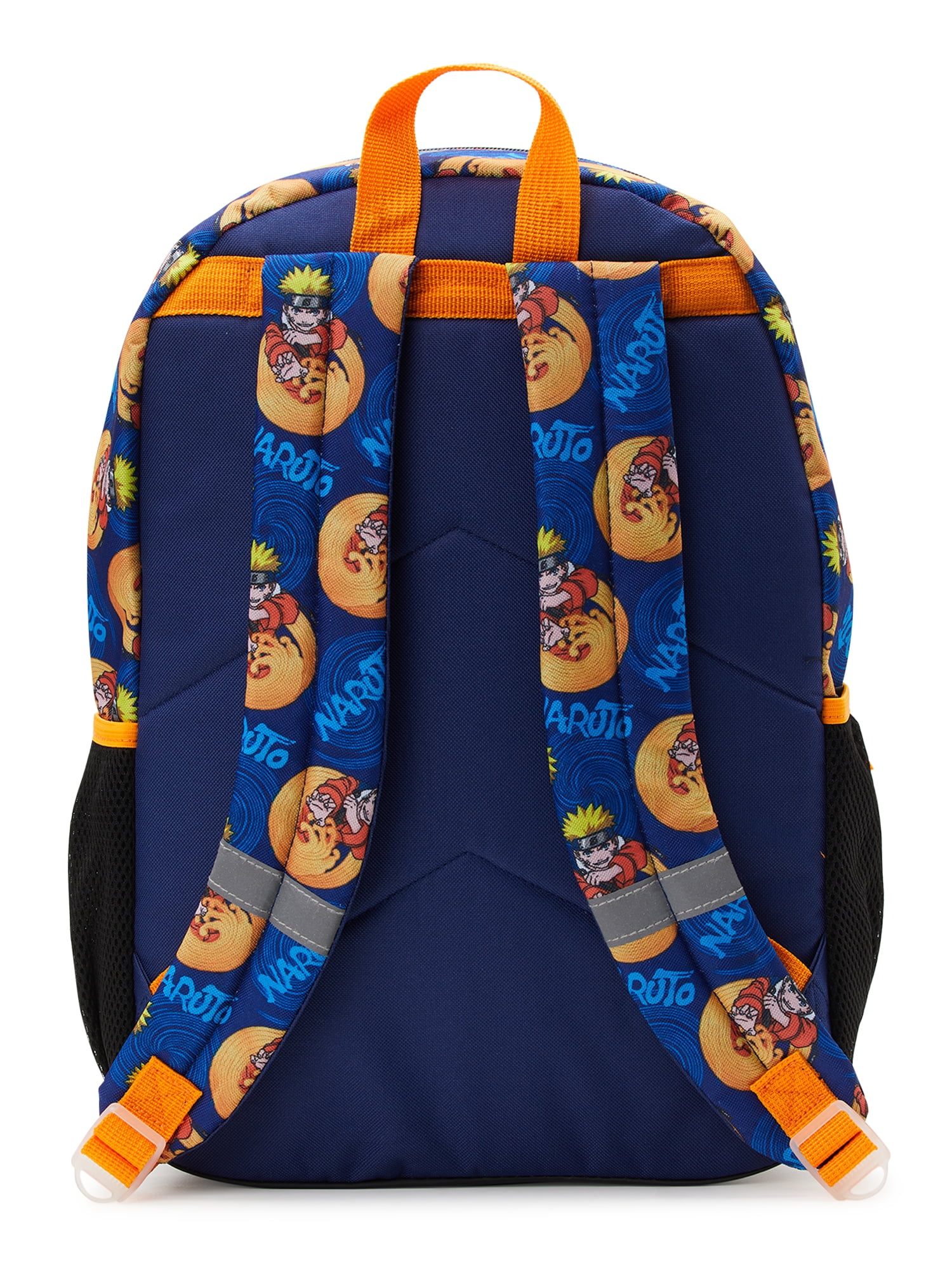 Naruto Shippuden Squad 17 inch Laptop Backpack and Lunch Bag Set, 4-Piece, Orange, Men's, Size: One Size