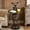 leopard-Antique brown, variant on HIUU 20" Animal Statue End Tables,Leopard Tables with Bronze Finish,Unique End Table with Marble Table,Small End Table for Living Room,Entryway,Reading Nook,Easy Assembly