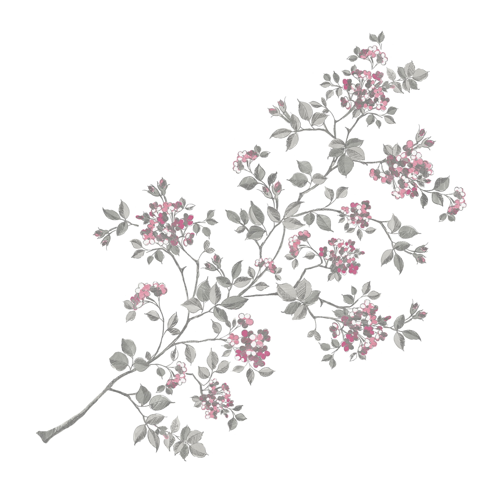 WallPops Cherry Blossom Wall Art Kit