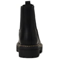 thumbnail image 6 of Wonder Nation Women's Boots Lug Sole Chelsea, Medium Closed Toe Black, 2, 6 of 8
