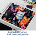 thumbnail image 6 of Cat Square Desk Mat Mousepad, 8.3x9.8 Inch Non-Slip Rubber Bottom, Printed Gaming Mousepad for Office and Gaming, 6 of 6