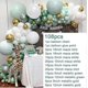 thumbnail image 4 of Kit de arco de guirnalda de globos de 105 piezas, globos de látex de doble relleno, color nude, retro, rosa, dorado y blanco, globos de confeti para mujeres, niñas, baby shower, boda, cumpleaños, 4 of 5