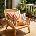 thumbnail image 2 of Lzobxe Soft Pillowcases, Fade Resistant Outdoor Cushion Cover, Coconuts Palm Embroidered Decorative Throw Pillow Cover for Garden Courtyard Chair, 2 of 6