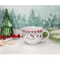 thumbnail image 2 of Taza de sopa Silver Buffalo Hello Kitty Face, 710 ml, cerámica, 2 of 2