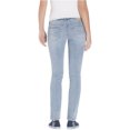 thumbnail image 2 of Aeropostale Mujer Bayla Rhinestone Low Rise Skinny Fit Jeans, Azul, 0 Short, 2 of 3