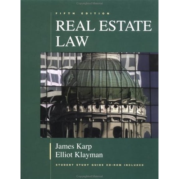 Pre-Owned Real Estate Law (W/CD): Real Estate Law (Edition 5) (Hardcover)